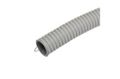 Труба гофрированная (серая) ПВХ d 16мм с зонд.