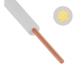 Провод ПуГВнг(А)-LS 1х6 Белый