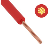 Провод ПуГВнг(А)-LS 1х4 Красный