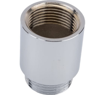 Купить Удлинитель VALTEC 3/4 вн/нар х 60мм (хром)