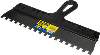 Фото Шпатель зубчатый STAYER 350 мм 10х10