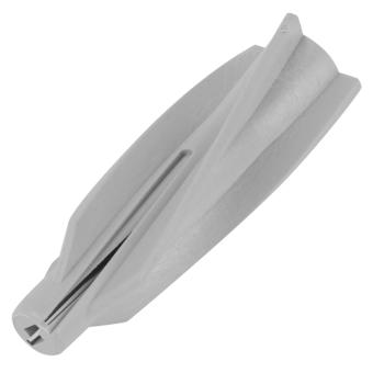 Купить Дюбель винтовой нейлоновый для газоблока (Белый) 10х60 мм