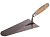 Штукатурный мастерок DEKOR 22 см деревянная ручка