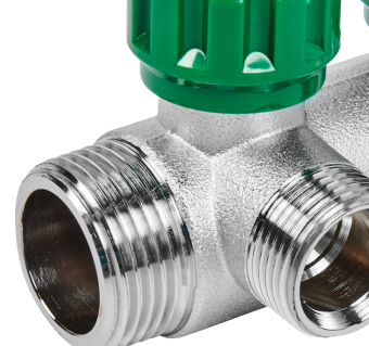 Купить Коллектор Водоснабжения Ф 1 х 3/4 ПОД ЕВРОКОНУС, FAR регулирующие на 3 контура