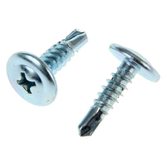 Фото Саморезы с пресс. шайб.  сверло 4.2х13 мм (Пресшайба-Клоп)