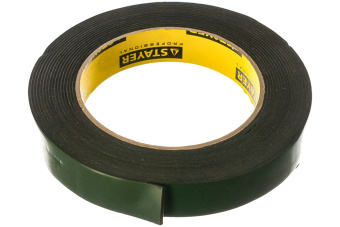 Купить Лента двухсторонняя клейкая на вспененной основе 19мм х 5м STAYER "Profi"					