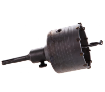 Цена на Коронка по бетону ЗУБР МАСТЕР с державкой (80 мм; SDS-Plus)