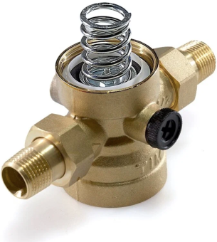 Купить Фильтр промывной с регулятором давления TIM 1/2 нар/нар рез.