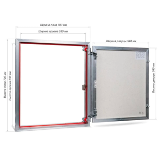 Купить Люк Практика ЕТР 60х70