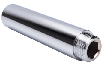 Фото Удлинитель VALTEC 1/2 вн/нар х 100мм (хром)