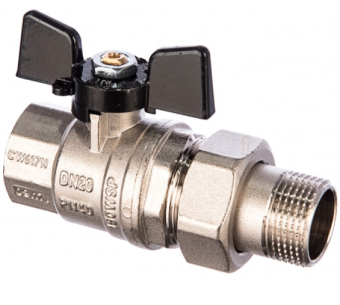 Фото Кран шаровый Bugatti Oregon 322 Нар/Вн 3/4 с накидной гайкой