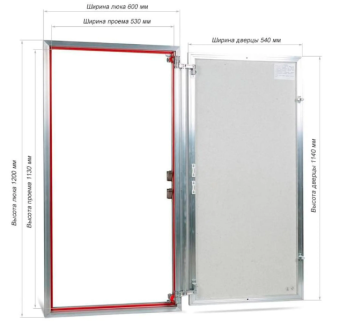 Купить Люк Практика ЕТР 60х120