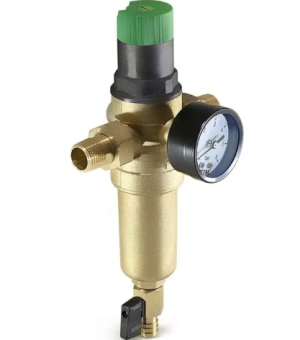Фото Фильтр промывной с регулятором давления TIM 3/4 нар/нар рез.