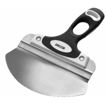 Фото Шпатель малярный Decor  200мм нержавеющая сталь