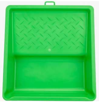 Купить с доставкой по Москве и России Ванночка малярная пластмассовая, 330х350 цвет в ассортименте 