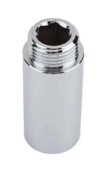 Купить Удлинитель VALTEC 1/2 вн/нар х 60мм (хром)