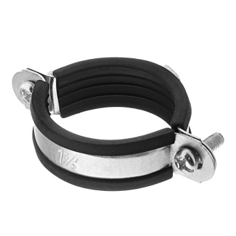 Фото Хомут металлический с резинкой 1 1/2 Размер 48-53 мм