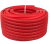 Цена на Труба гофрированная ПНД, цвет красный, 32мм для труб 25 Цена на Труба гофрированная ПНД, цвет красный, 32мм для труб 25