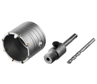 Купить Коронка по бетону ЗУБР МАСТЕР с державкой (68 мм; SDS-Plus) 