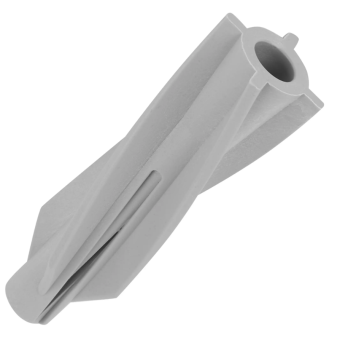 Фото Дюбель винтовой нейлоновый для газоблока (Белый) 10х60 мм