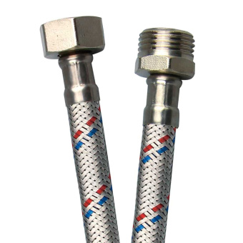 Фото Подводка гибкая для воды г/ш 1/2 - 1.2 метра