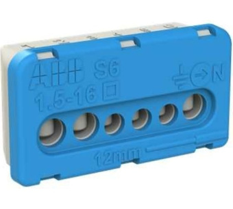 Купить Клеммник винтовой N3x16-3х6мм NK/S06 Mistral ABB