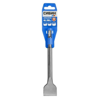 Фото Зубило плоское СИБИН SDS-plus 40х200 мм