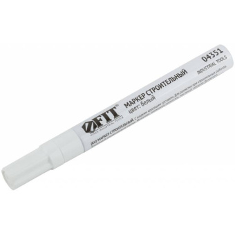 Купить Маркер строительный Fit белый