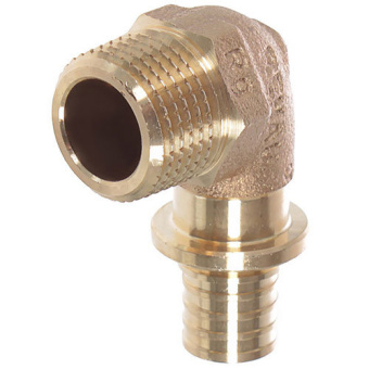 Фото Угольник с наружной резьбой Rehau rautitan 20-Rp1/2 RX+