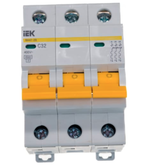 Фото Автоматический выключатель 3пол 32A, IEK