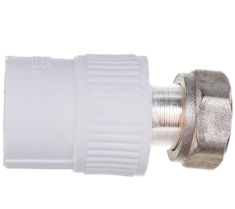 Цена на Муфта прямая ПП с накидной гайкой 20 - 1/2 внутр. рез.