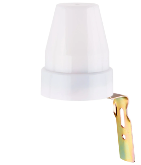 Фото Датчик освещенности SNS-L-08 2200W IP44 Белый 