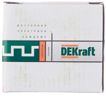УЗО DEKraft 2P 25А 30мА тип AC 6кА в интернет магазине Прораб Шоп