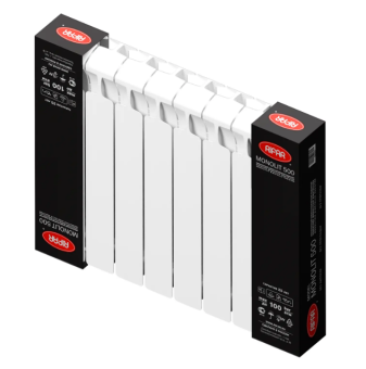 Биметал. радиатор RIFAR MONOLIT 500 - 8 секций в интернет магазине Прораб Шоп