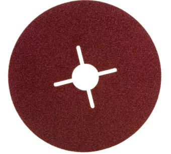 Купить Круг шлифовальный ПРОФИ фибровый (5 шт; 125х22 мм; P80) для УШМ ЗУБР