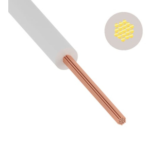 Фото Провод ПуГВнг(А)-LS 1х6 Белый