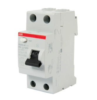 Фото УЗО выкл. 2мод. FH202 AC - 63/0,03 ABB