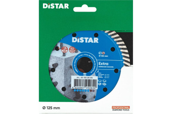 Фото Диск алмазный турбо по армированному бетону Extra (125х22.2 мм) для УШМ DiStar