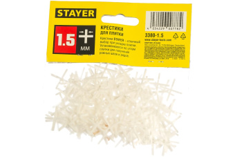 Фото Крестики для плитки 1,5 мм STAYER