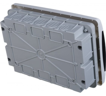 Купить Бокс в нишу Tekfor 12 модул. прозрачная черная дверца IP41