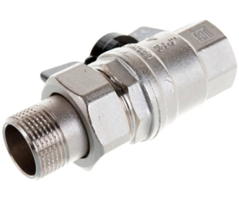 Цена на Кран шаровый Bugatti Oregon 322 Нар/Вн 3/4 с накидной гайкой