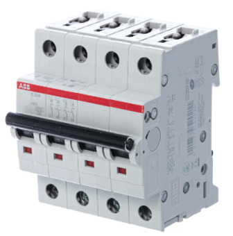 Фото Автоматический выключатель ABB S204 4P 25A 6kA 