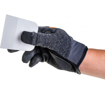 Купить Набор белых резиновых шпателей 3 шт ЗУБР МАСТЕР