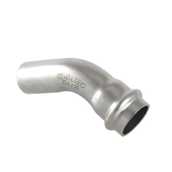 Фото Пресс фитинг Уголок ф 22 х 22, ( 45 гр.) VALTEC