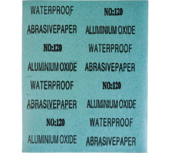 Купить Лист шлифовальный Зубр СТАНДАРТ на бумажной основе, водостойкий (5 шт; 230х280 мм; Р120)