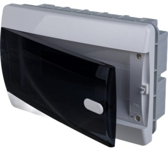 Цена на Бокс в нишу Tekfor 12 модул. прозрачная черная дверца IP41