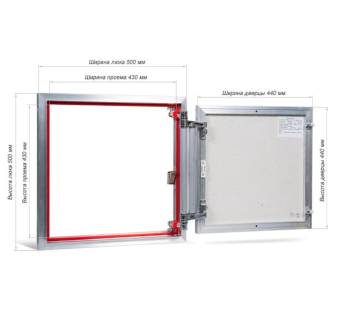 Купить Люк Практика ЕТР 50х50