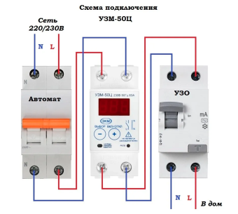 Цена на Устройство защиты многофункциональное УЗМ 50Ц