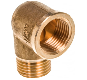 Купить Уголок латунный 1/2 в/р - н/р