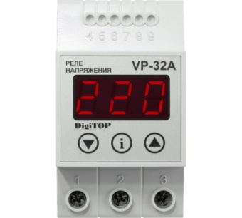 Цена на РЕЛЕ НАПРЯЖЕНИЯ hselectro УКН2-32С НА DIN-РЕЙКУ 32А